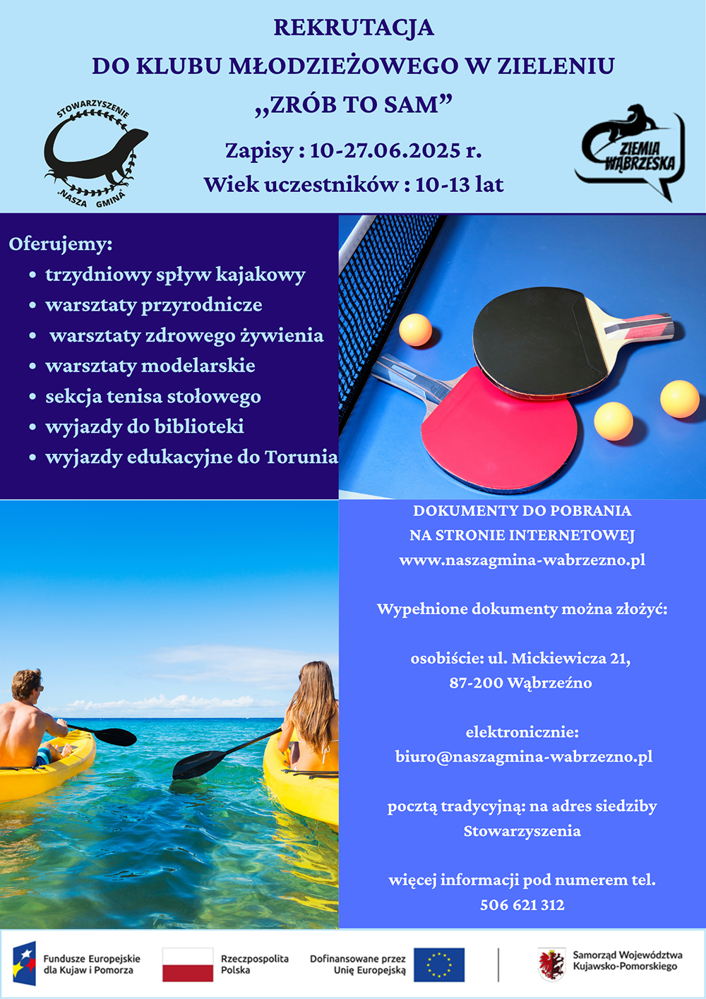 Plakat rekrutacja Zielen