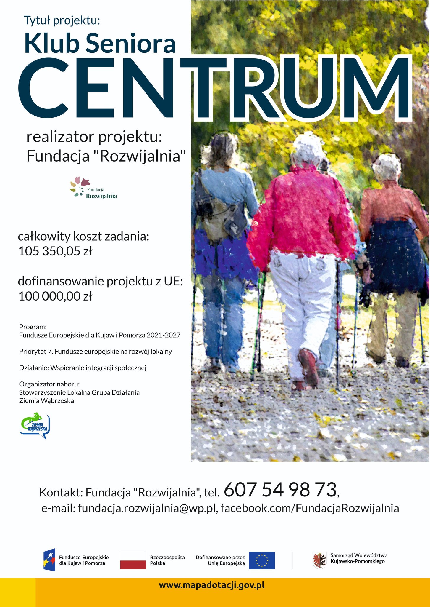 PLAKAT Klub Seniora CENTRUM